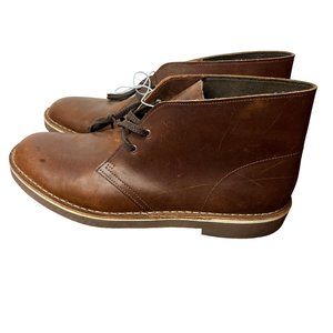 Clark's Men's 11 Bushacre 2 Leather Beeswax Chukka Boot